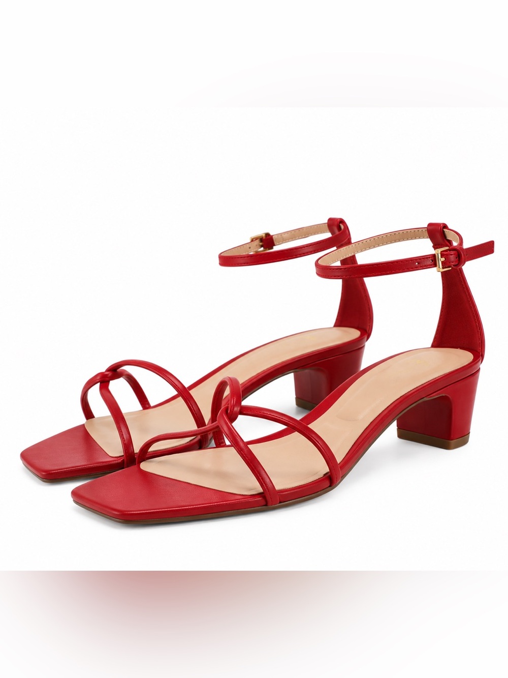 Zara High Heeled Strappy Sandal